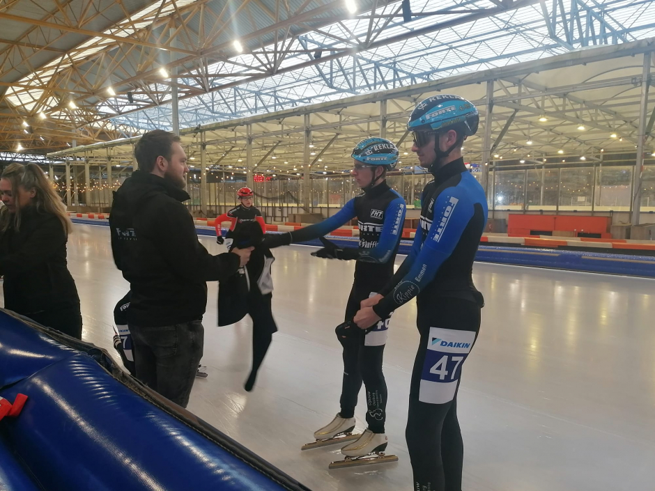 Samen met m'n Forte teamgenoot