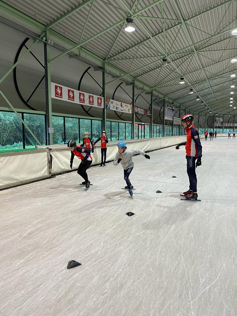 Wedstrijdje 100 en 500 meter