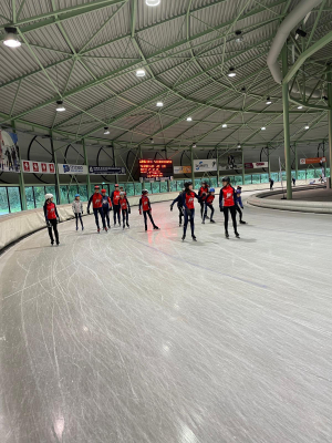 De laatste meters glijden