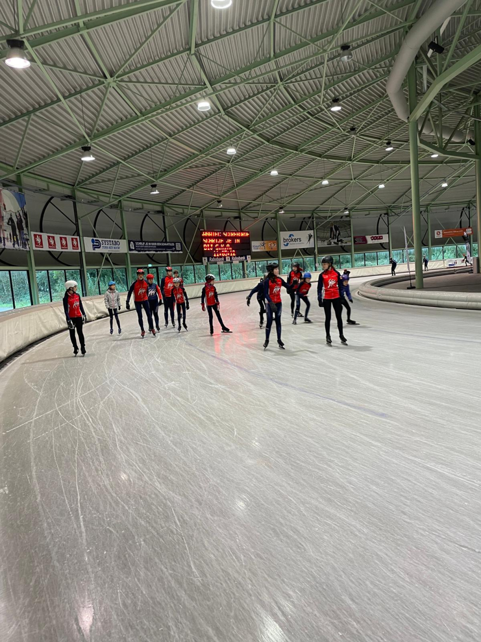 De laatste meters glijden