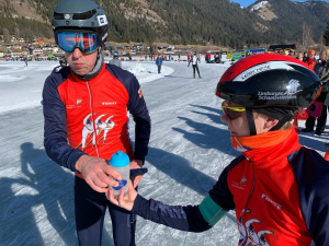 Korte stop voor Rob tijdens zijn AEW