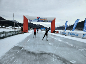 Bert en Nely volbrengen de 100 km prestatietocht