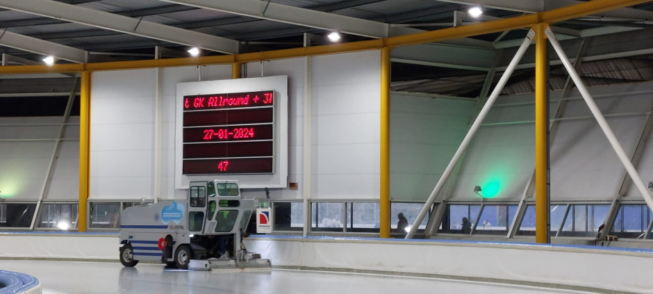 Baanpreparatie voor het GKA en GAK 3/5km