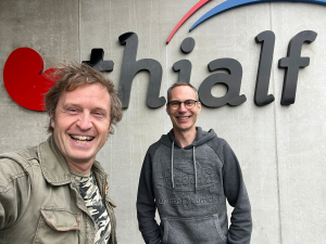 Het feest gaat beginnen.